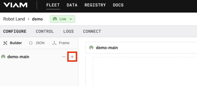 Create a resource button.